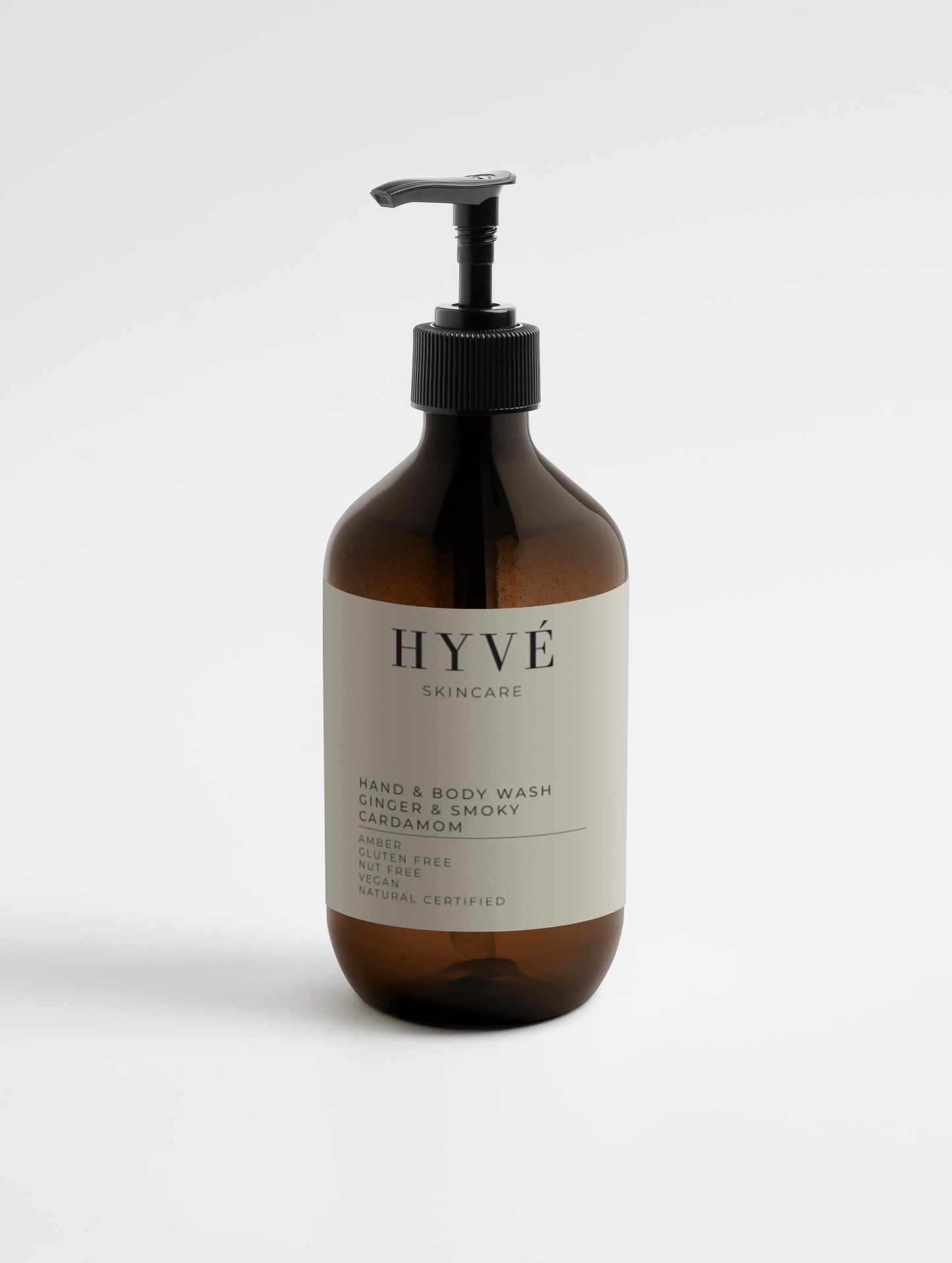 Hand & Body Wash, Ginger & Smoky Cardamom (490ml)