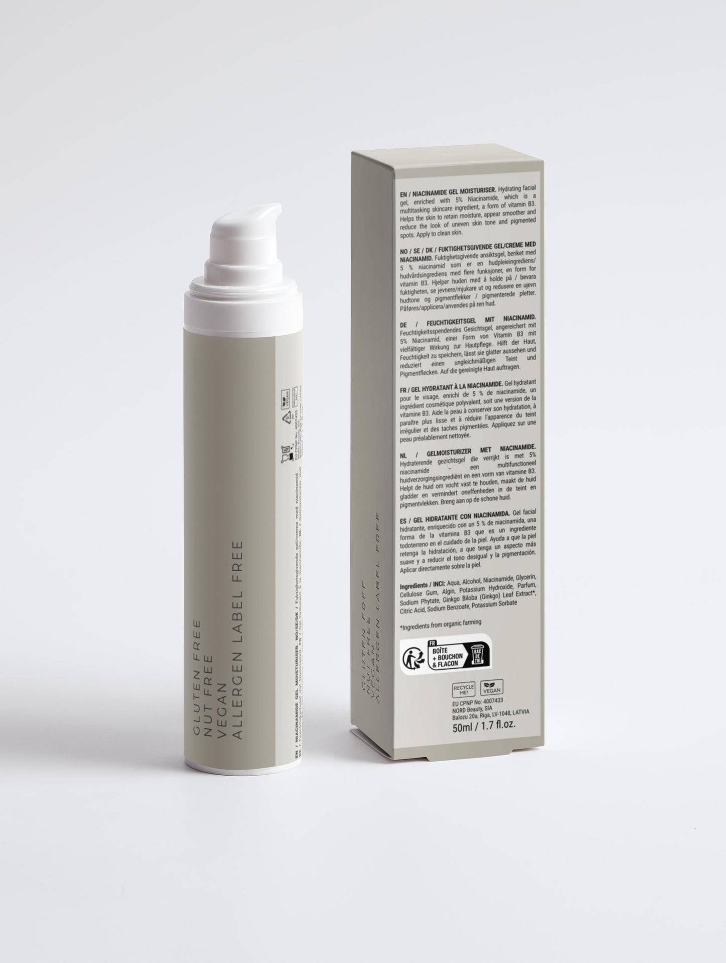 Niacinamide Gel Moisturiser (50ml)
